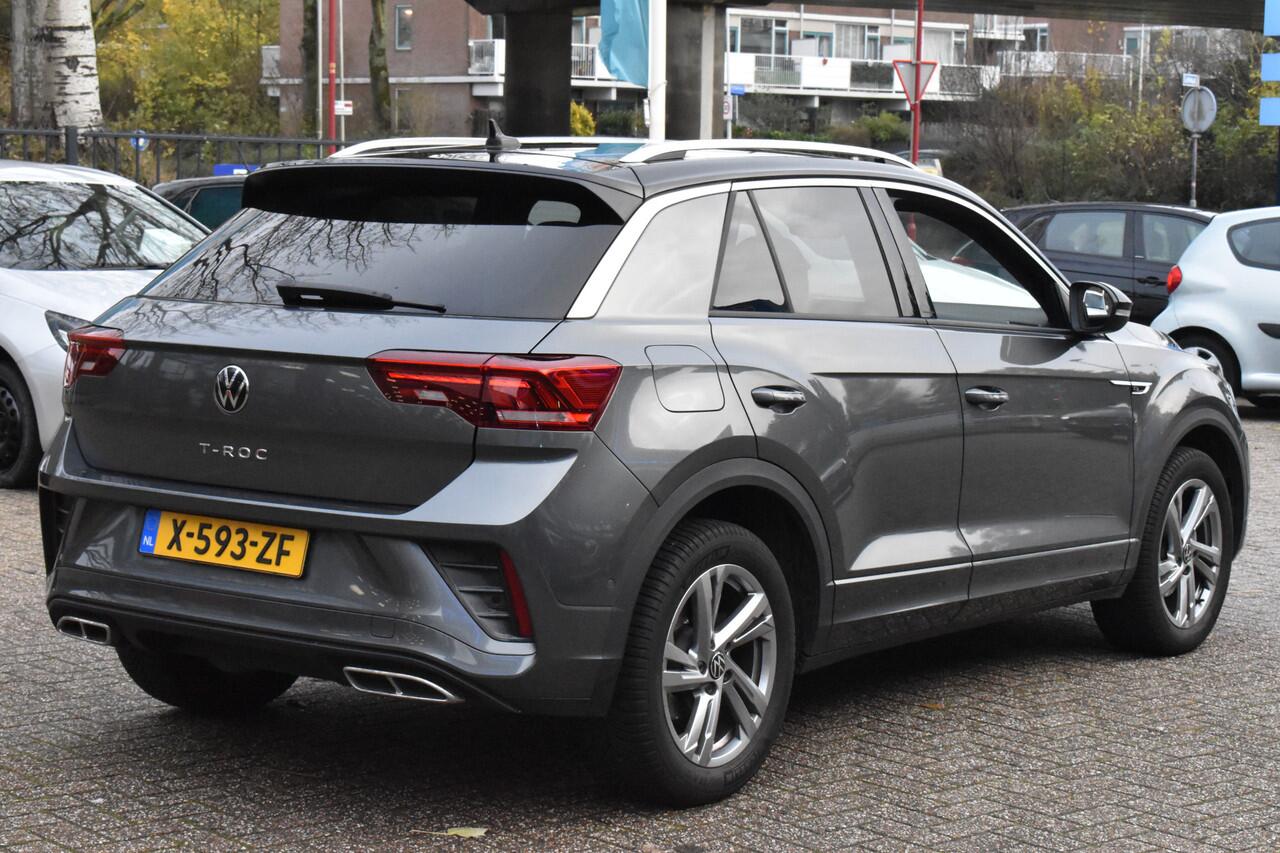 Volkswagen T-Roc 1.0 TSI R-Line Business 12-2022! Massagestoel | Stoelverwarming | Navigatie | Adaptieve Cruise | LED | 12 mnd BOVAG garantie | Whatsapp 06-53188999
