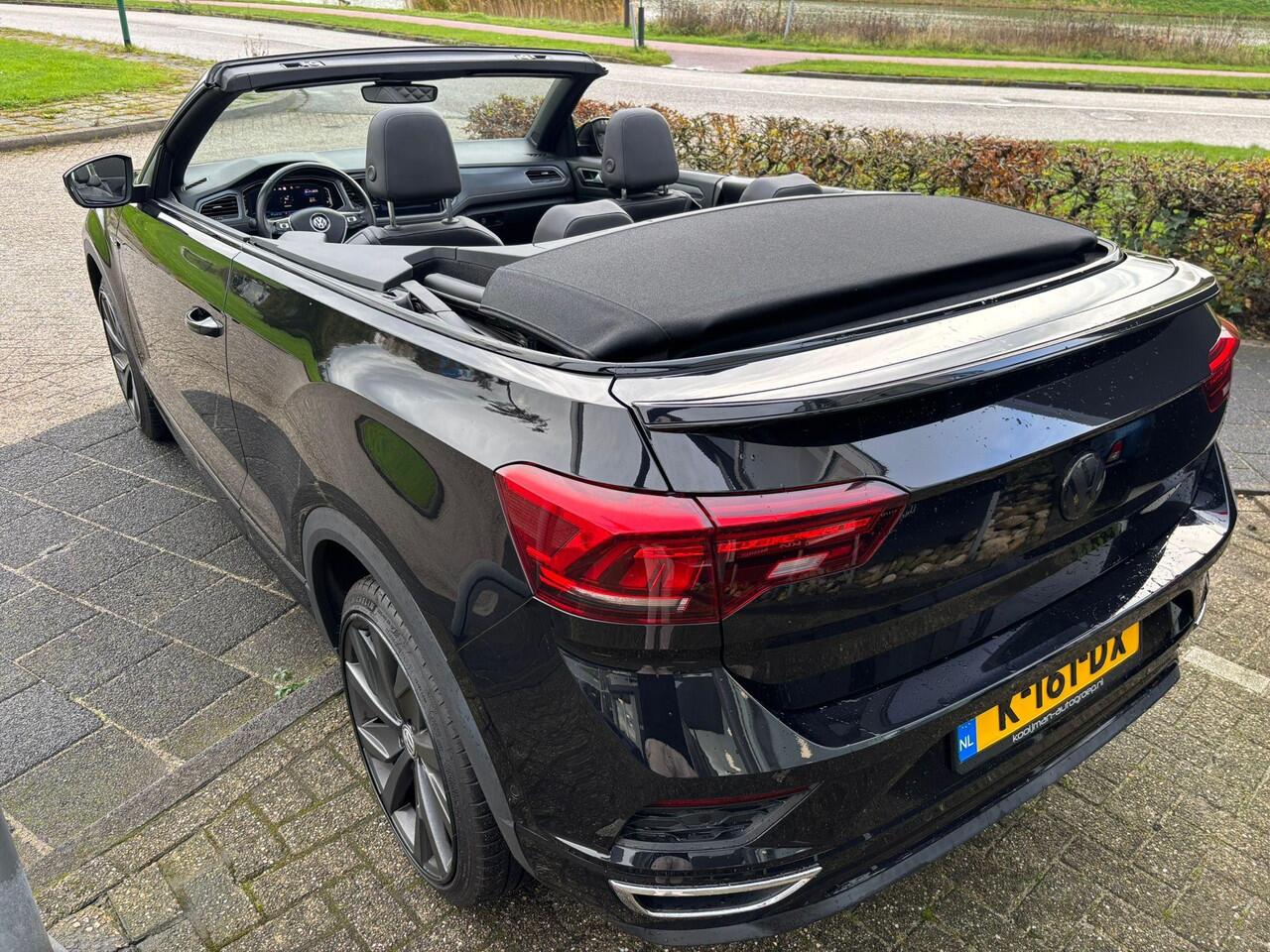 Volkswagen T-Roc Cabrio 1.5 TSI R-Line , Stoel/Stuurverwarming, lederen bekleding, Adaptive Cruise Control, Dodehoekassistentie, Enz...