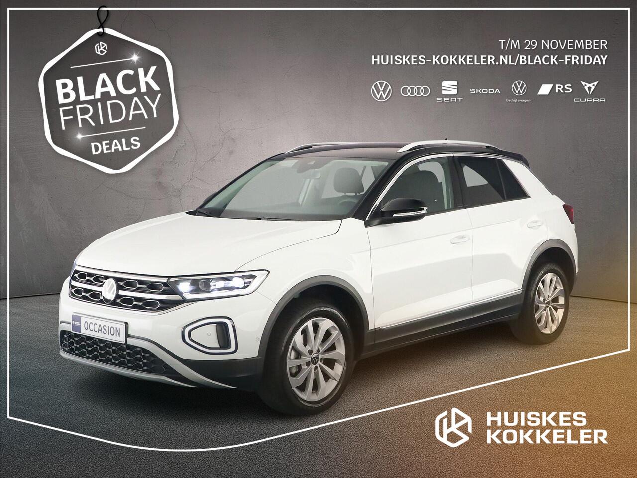 Volkswagen T-Roc Style 1.5 TSI 150pk DSG Automaat Trekhaak, Adaptive cruise control, LED koplampen, Navigatie, Stoelverwarming, Parkeersensoren, App connect