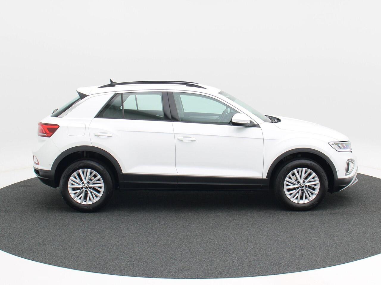 Volkswagen T-Roc 1.0 TSi 110 Pk Life Business | Carplay | Parkeersensoren | Stoel Verwarming | Leder Stuur | Climate Control | Digitaal Dashboard | LED | 16 Inch | 73.415 Km