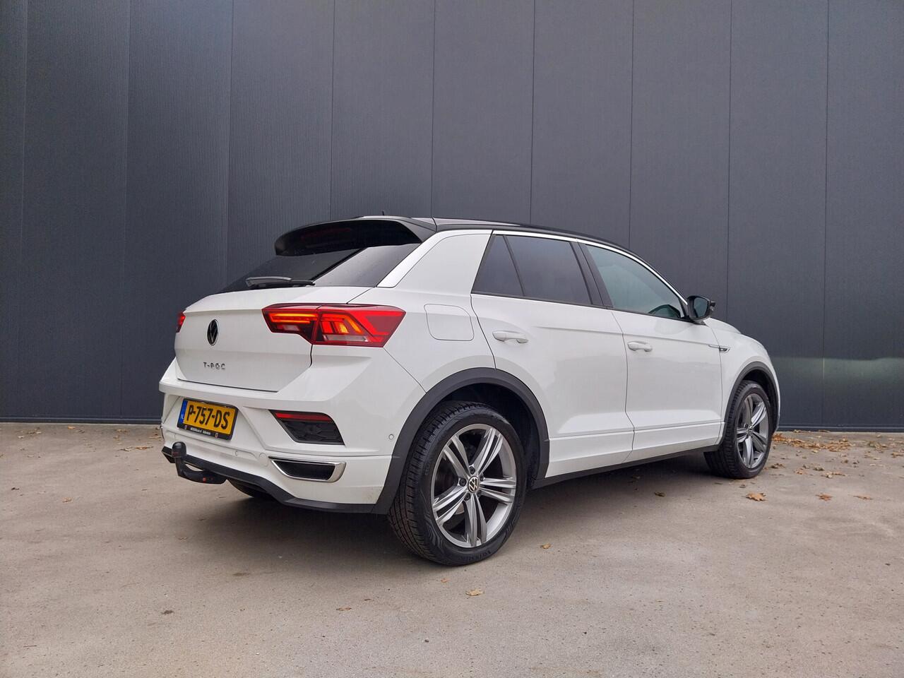 Volkswagen T-Roc 1.5 TSI 150 PK Sport Business R Line VIRTUAL COCKPIT ADAPT CRUISE CAMERA PARK ASSIST HALF LEER LED NAVI ECC TREKHAAK
