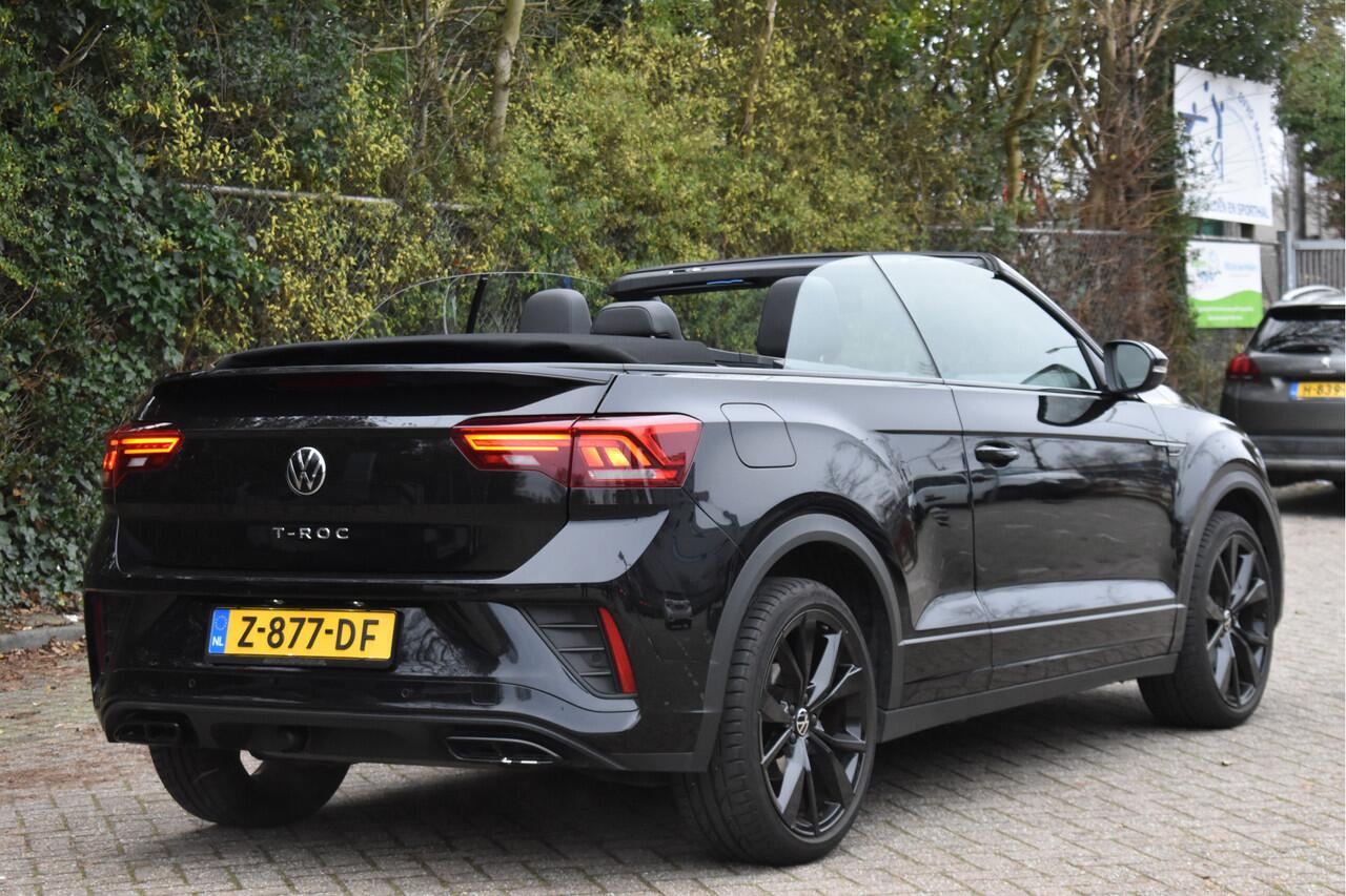 Volkswagen T-Roc Cabrio 1.5 TSI R-Line Black style | Virtual cockpit | Carplay | Stoel- & stuurverwarming | Afn.trekhaak | Navi | Full LED | Netjes 29