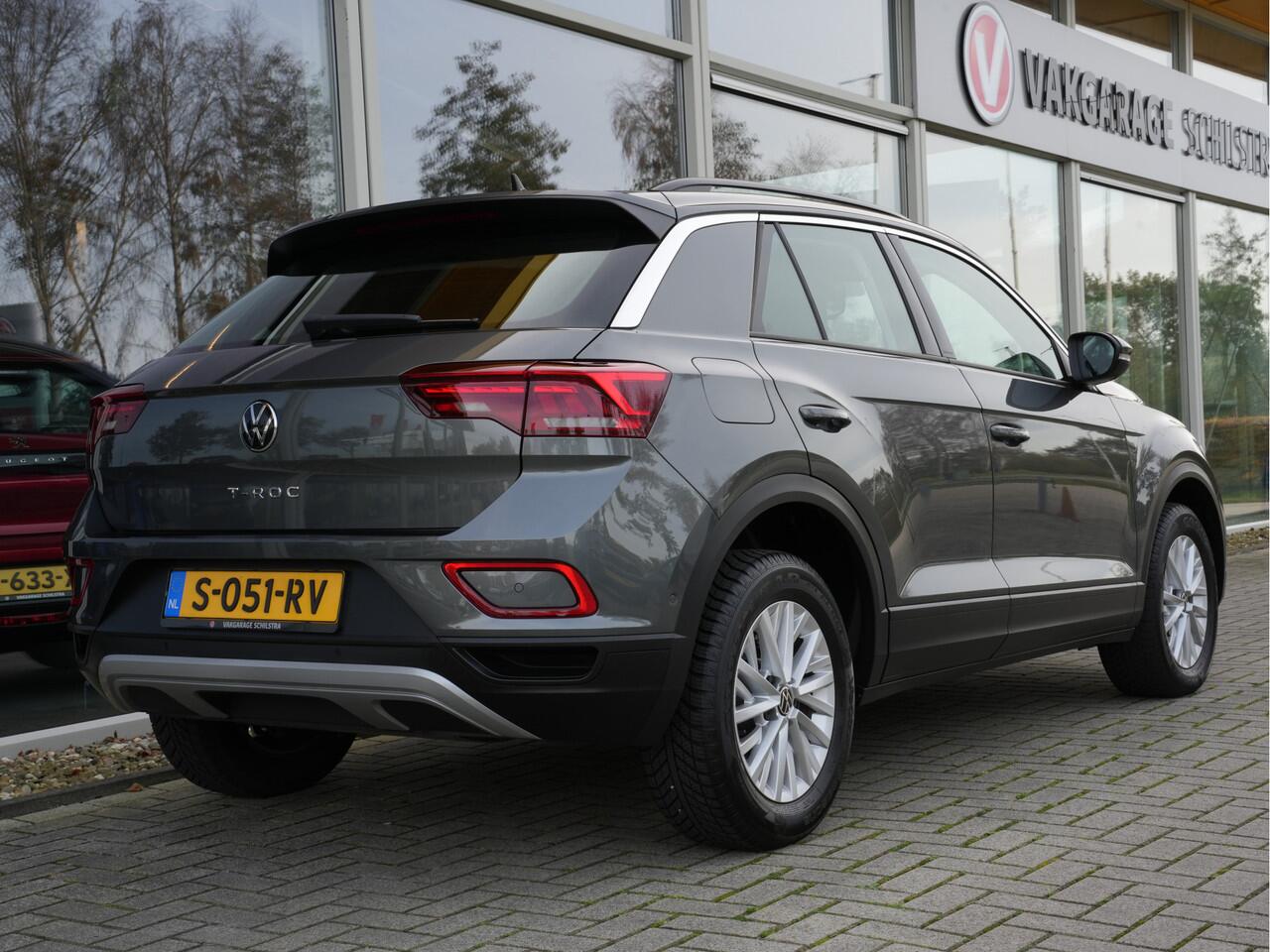 Volkswagen T-Roc 1.0 TSI Life Business | Navigatie | Climate Control | Stoelverwarming | Android/Apple Carplay