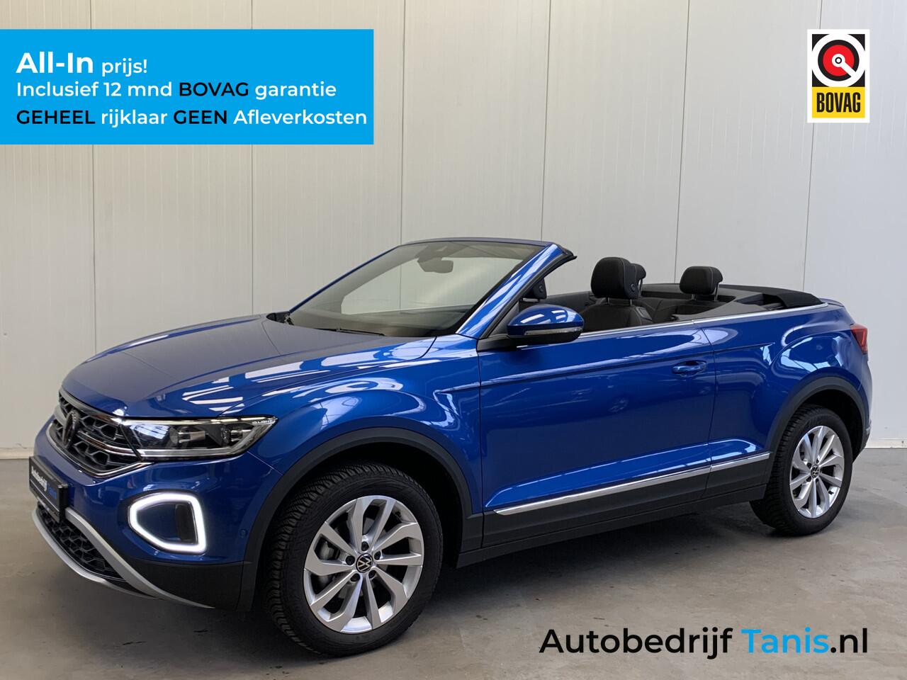 Volkswagen T-Roc Cabrio 1.0 TSI 110PK Style DIGITAL COCKPIT-NAVI-ECC-CAMERA-LMV