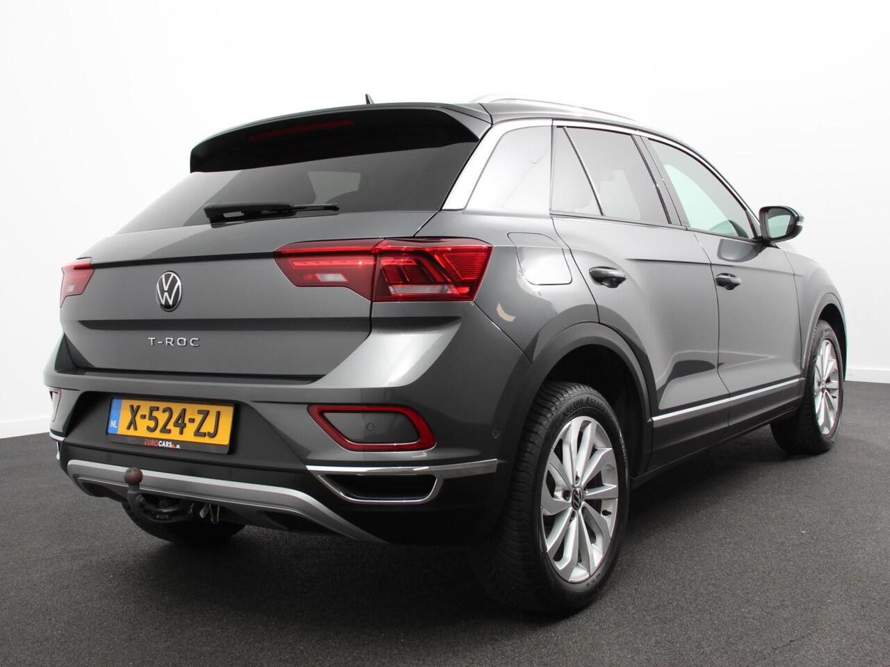 Volkswagen T-Roc 1.5 TSI DSG Style | Navigatie | Apple Carplay / Android Auto | Climate Control | Led | Digitale Cockpit | Adaptive Cruise Control | Trekhaak
