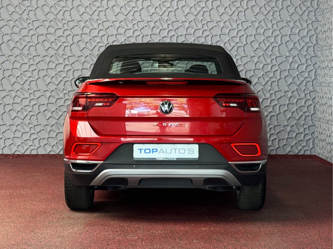 Volkswagen T-Roc Cabrio TSI VIR.COCKPIT CARPLAY NAVI IQ.LED STOEL/STUUR.VERW DAB ADAP.CRUISE 05/2024 ?Top Auto's Wijchen? 170 Nieuwe en bijna nieuwe Auto's met : Benzine / PHEV / Plug in hybrid / Hybrid / Mild hybrid / HEV /Keuze uit R-Line / Style / Life etc