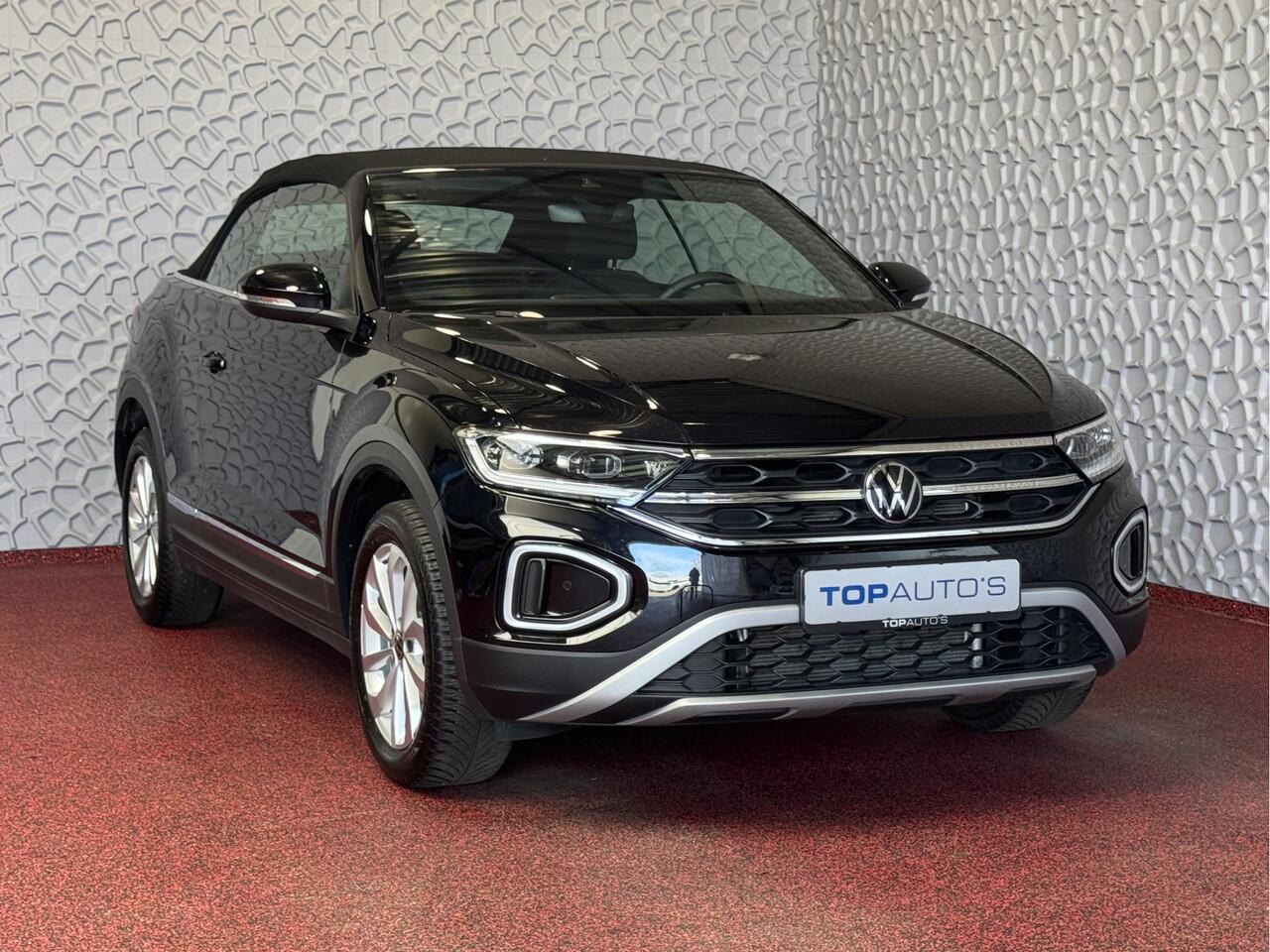 Volkswagen T-Roc Cabrio TSI VIR.COCKPIT CARPLAY NAVI IQ.LED STOEL/STUUR.VERW DAB ADAP.CRUISE 05/2024 ?Top Auto's Wijchen? 170 Nieuwe en bijna nieuwe Auto's met : Benzine / PHEV / Plug in hybrid / Hybrid / Mild hybrid / HEV /Keuze uit R-Line / Style / Life etc