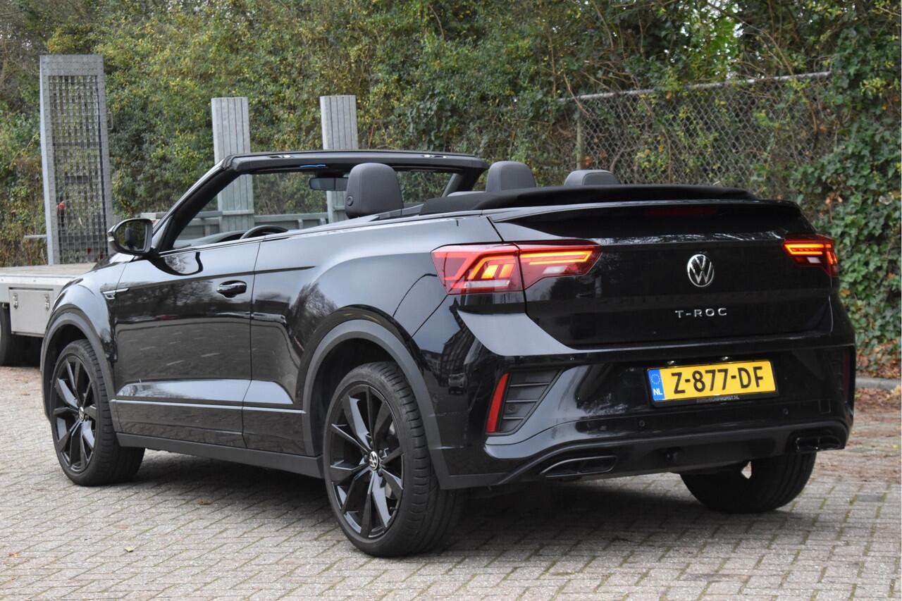 Volkswagen T-Roc Cabrio 1.5 TSI R-Line Black style | Virtual cockpit | Carplay | Stoel- & stuurverwarming | Afn.trekhaak | Navi | Full LED | Netjes 29