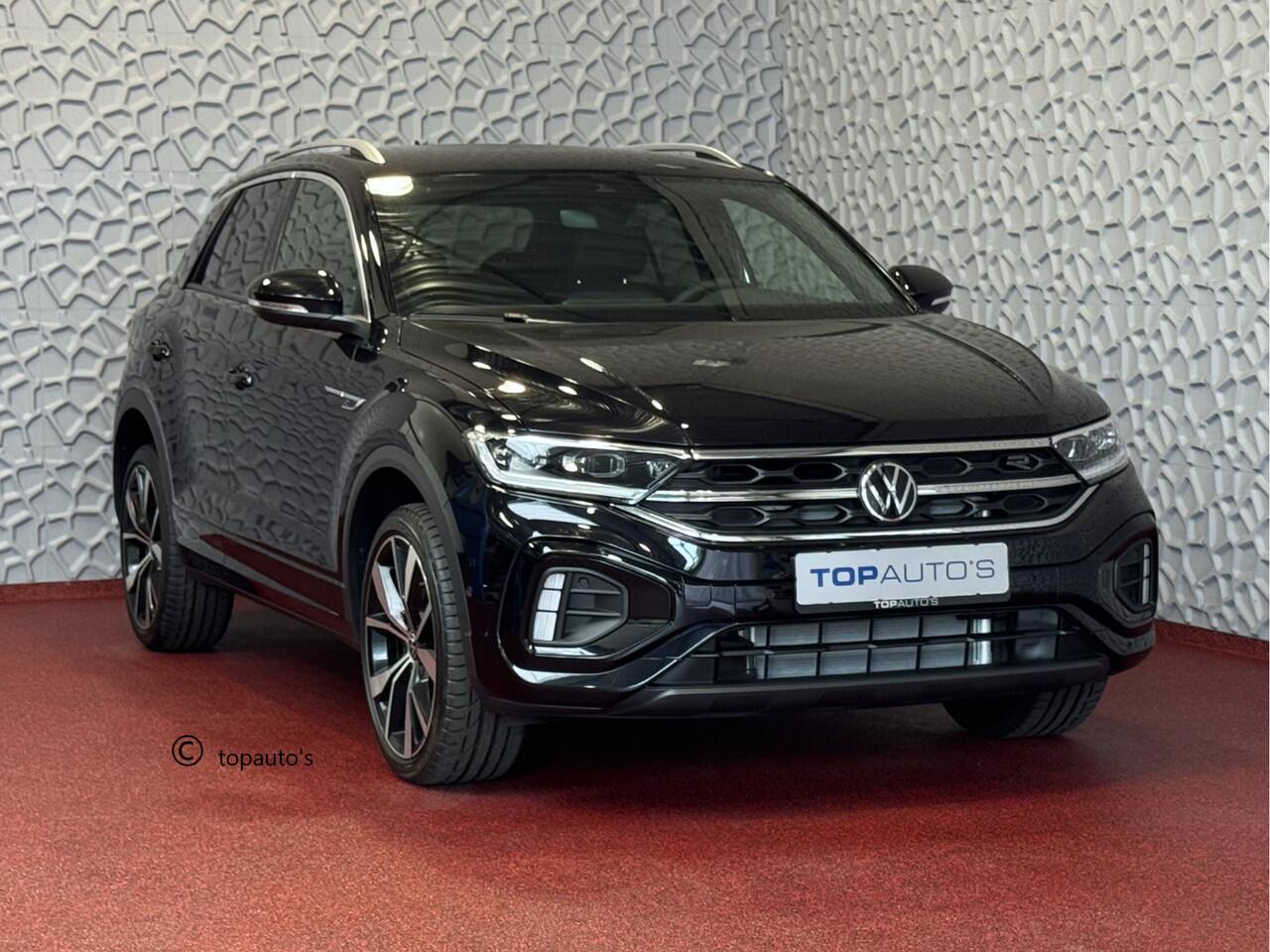 Volkswagen T-Roc ? NIEUWE AUTO ? 1.5 TSI DSG 2025 R-LINE 150PK AFN.TREKHAAK IQ LIGHT ALCANTARA ELEK.KLEP CARPLAY STOEL/STUUR VERW. 19"LMV VIR.COCKPIT 2025 RLINE R LINE "Volkswagen rijden begint bij Topautos.nl - 75 topmodellen direct op voorraad!"