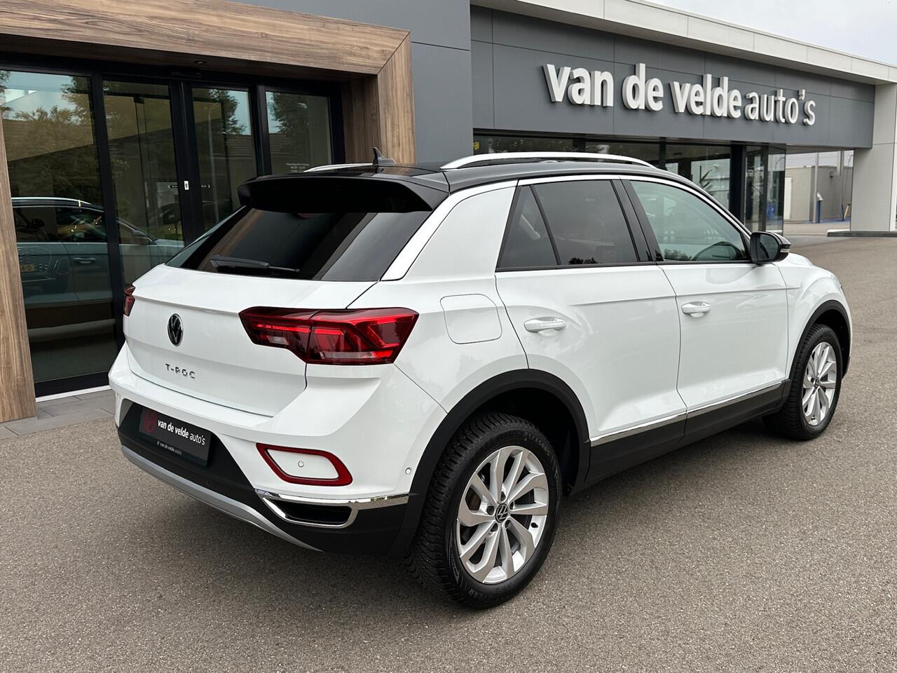 Volkswagen T-Roc 1.5 TSI 150pk DSG Style | Trekhaak | Navi | IQ light | Adapt. Cruise | Rijklaar incl. garantie