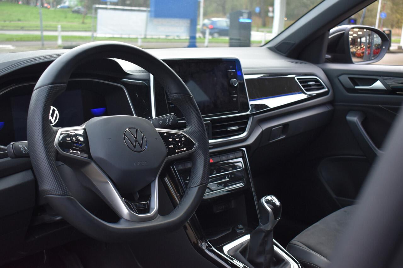 Volkswagen T-Roc 1.0 TSI R-Line Business 12-2022! Massagestoel | Stoelverwarming | Navigatie | Adaptieve Cruise | LED | 12 mnd BOVAG garantie | Whatsapp 06-53188999