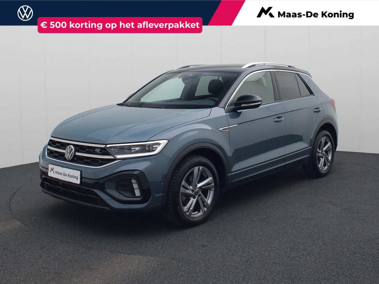 Volkswagen T-Roc 1.5TSI/150PK R-Line DSG · Navigatie · Apple/Android Car Play · Camera + Parkeersensoren · Trekhaak · Garantie tot februari 2027