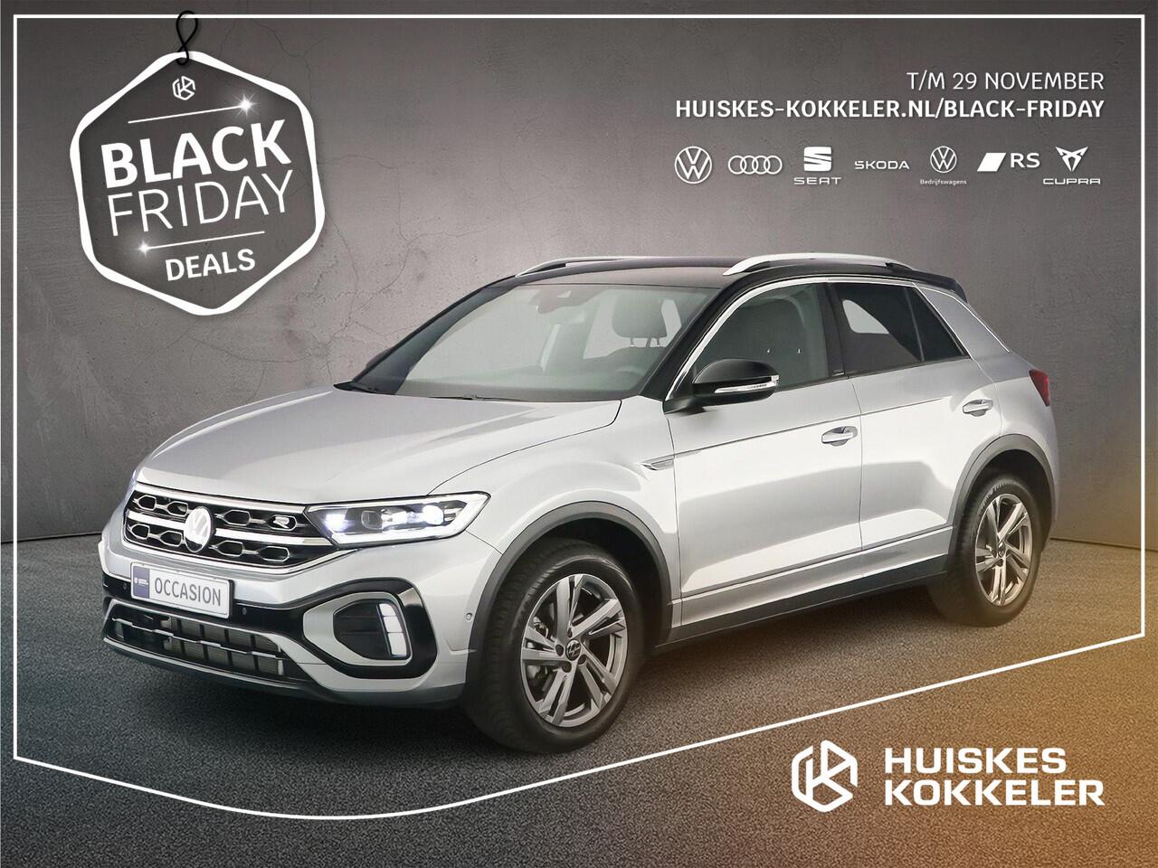 Volkswagen T-Roc R-Line Edition 1.5 TSI 150pk DSG Automaat Trekhaak, Adaptive cruise control, Navigatie, Achteruitrijcamera, Stoelverwarming, LED koplampen, App connect