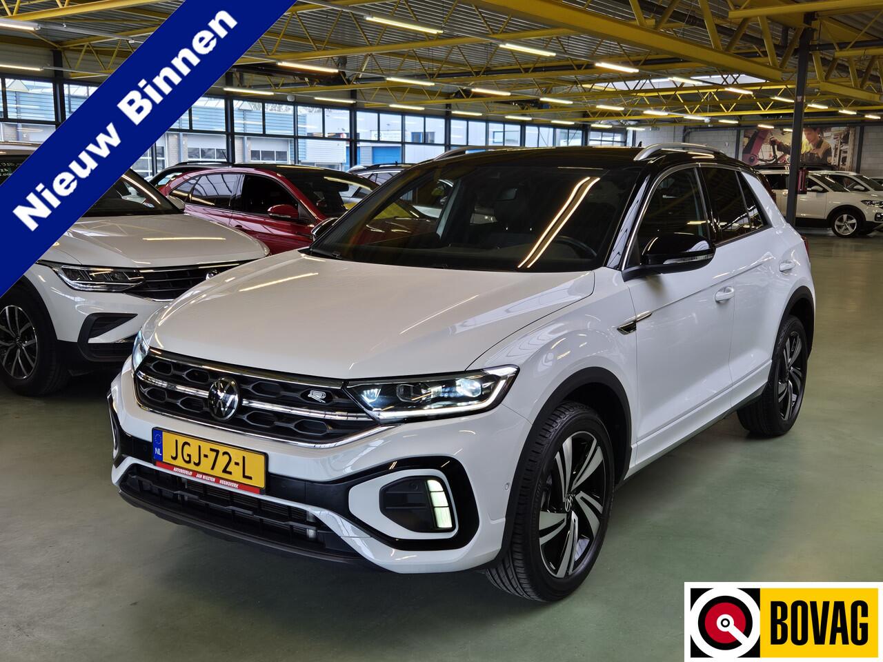 Volkswagen T-Roc 1.5 TSI R-Line -150pk- Automaat | Camera | IQ LED | 18 inch | Rijklaarprijs incl. 1 jaar Bovag garantie