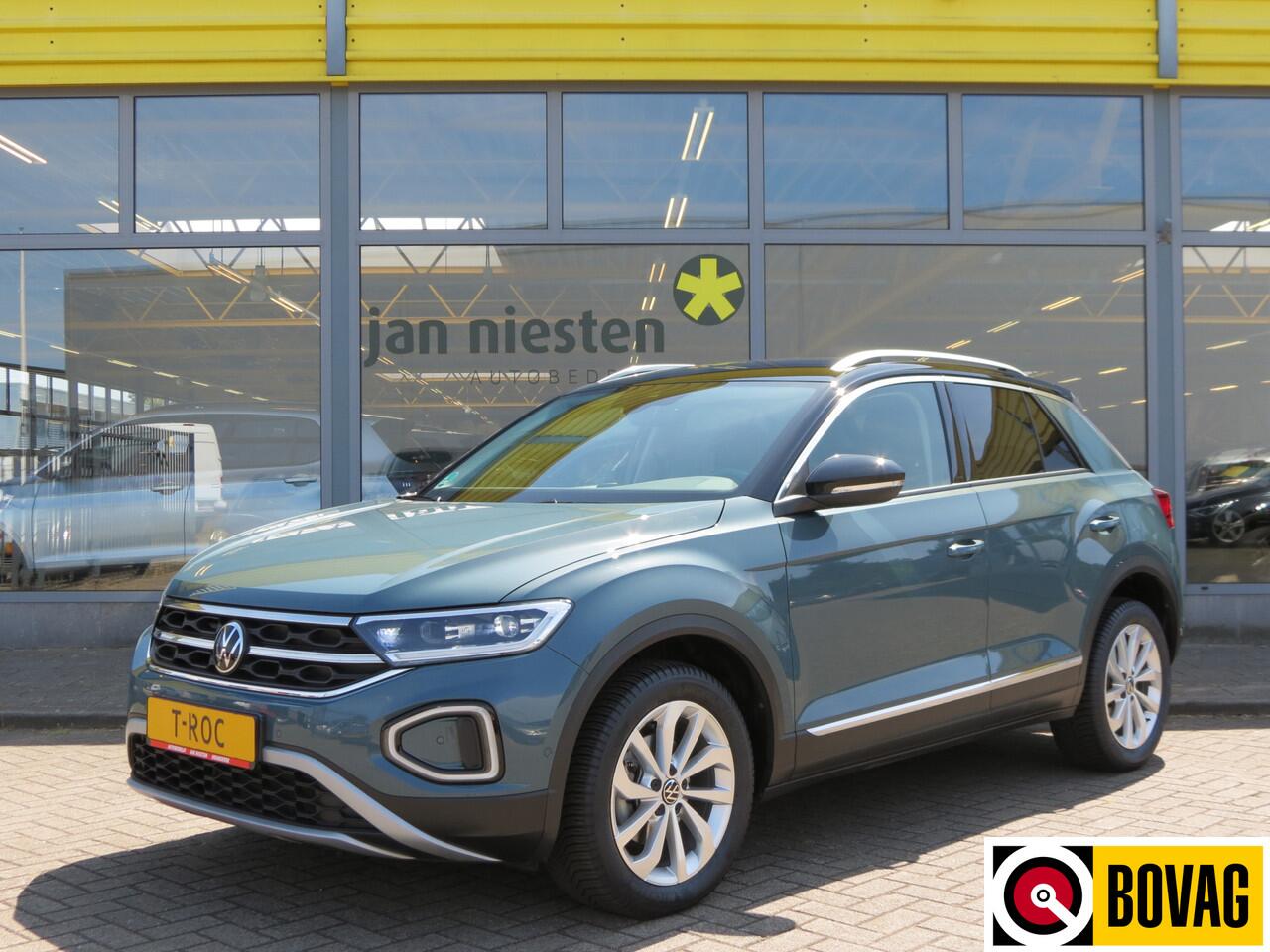 Volkswagen T-Roc 1.0 TSI Style -110pk- | Navi | Matrix LED | ErgoActive Stoel | Digitale Cockpit Pro | Rijklaarprijs incl. 1 jaar Bovag garantie