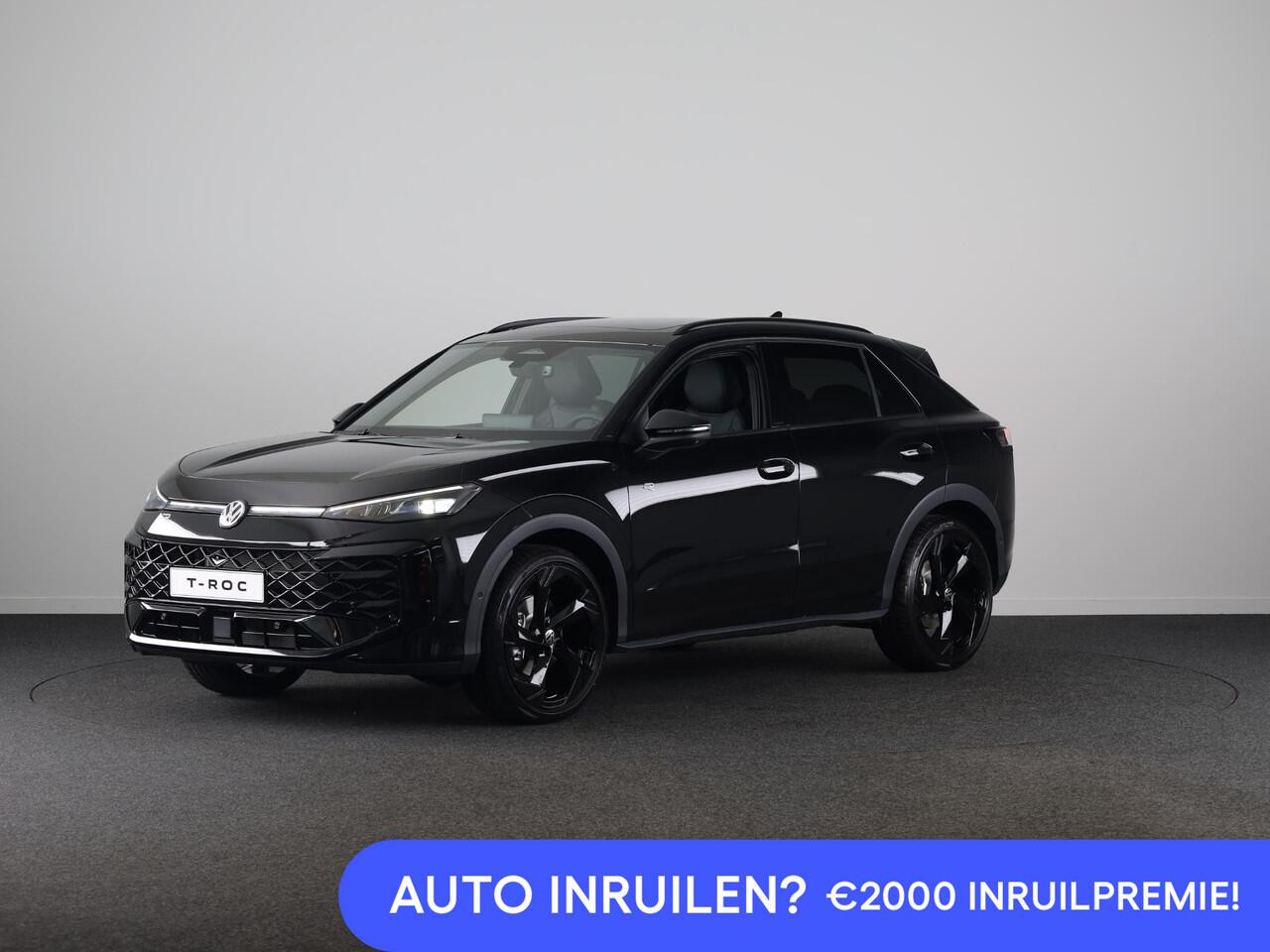 Volkswagen T-Roc R-Line First Edition 1.5 eTSI 110 kW / 150 PK SUV | Interieur Pakket leder 'Varenna' | Black Style Pakket | Panoramaschuif-kanteldak | Trekhaak | Koplampverlichting matrix-led (IQ.LIGHT) | Assistance Pakket | Elek. achterklep