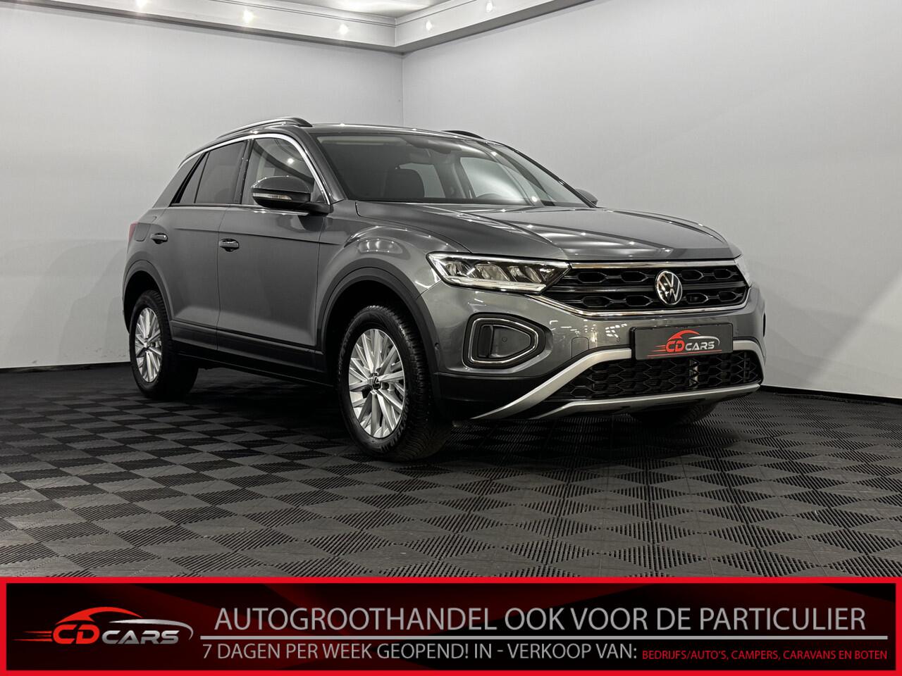 Volkswagen T-Roc 1.0 TSI Life Edition Clima, Parkeersensoren, Apple carplay, Virtual desk, Stoelverwarming, Cruise control, 2 Jaar garantie