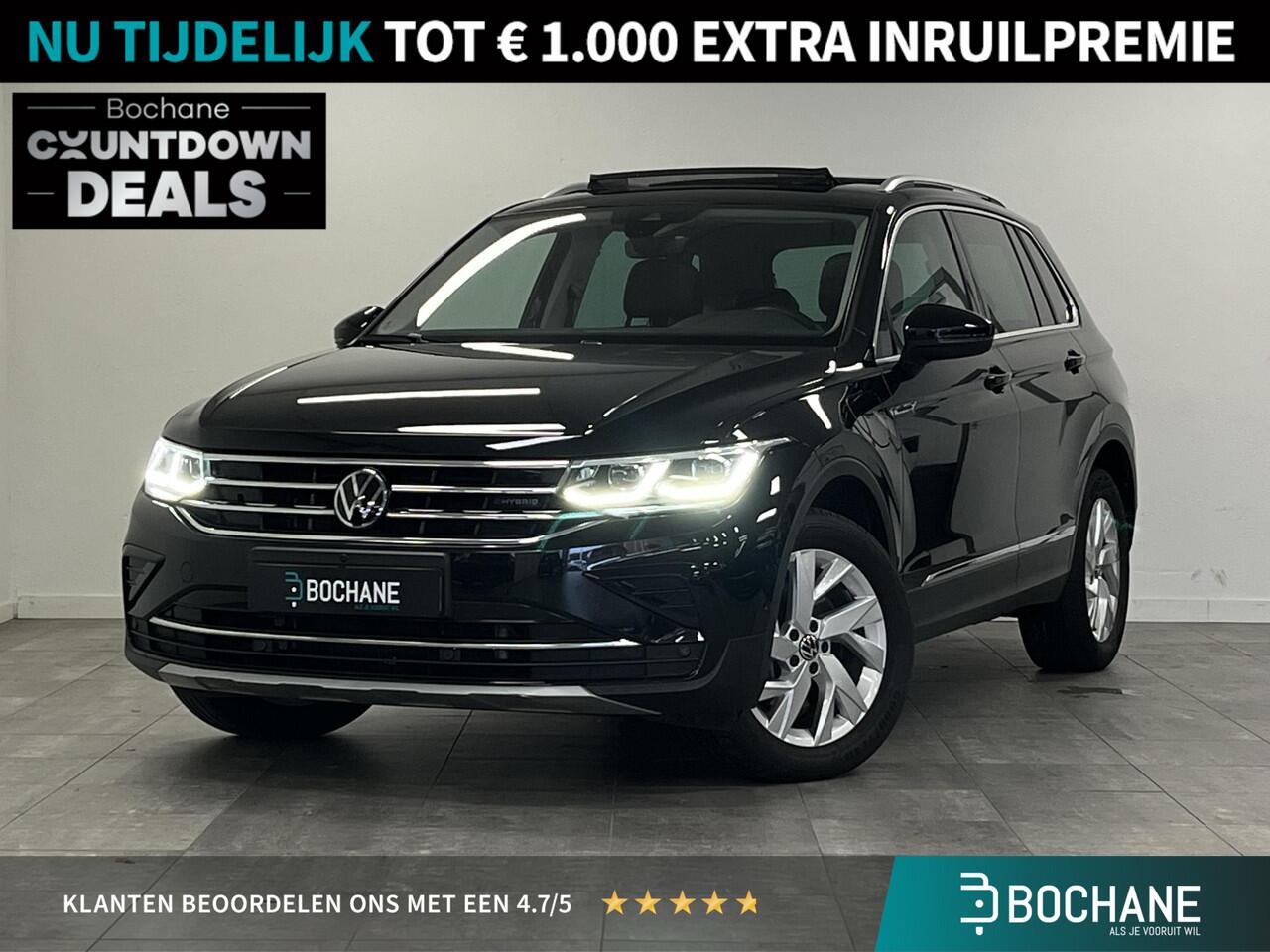Volkswagen TIGUAN 1.4 TSI eHybrid Elegance Exclusive | LEDER | PANORAMADAK | IQ LIGHT | 360º CAMERA |