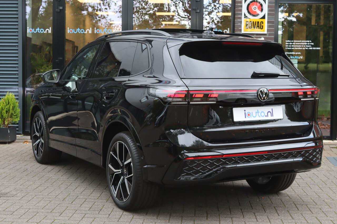 Volkswagen TIGUAN 1.5 eHybrid 272pk R-Line Edition Black Style Pano/IQ.Light/Camera/Keyless/ACC/DCC/ErgoActive/Dodehoek/20"/Trekhaak wegkl.
