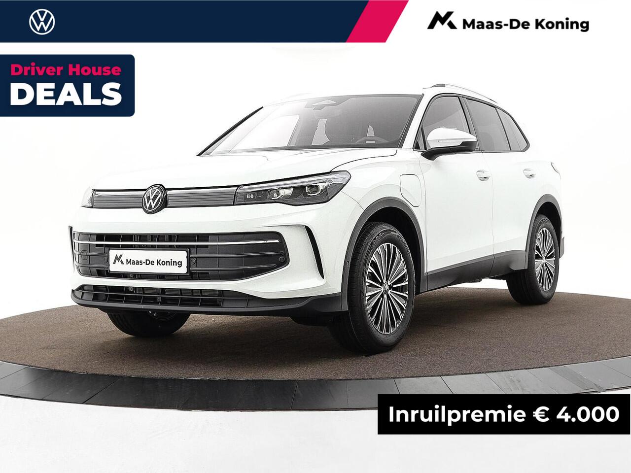 Volkswagen TIGUAN Life Edition 1.5 eHybrid 204 pk 6 versn. DSG · Comfort Pakket · Style Pakket · Trekhaak inklapbaar, met elektrische ontgrendeling, incl. aanhangermanoeuvreerhulp Trailer Assist ·