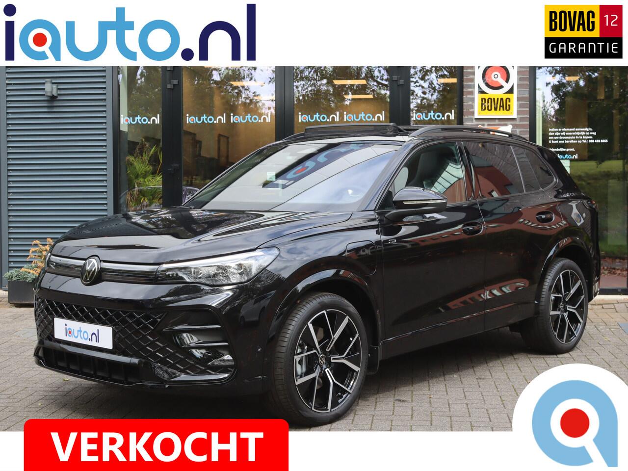 Volkswagen TIGUAN 1.5 eHybrid 272pk R-Line Edition Black Style Pano/IQ.Light/Camera/Keyless/ACC/DCC/ErgoActive/Dodehoek/20"/Trekhaak wegkl.