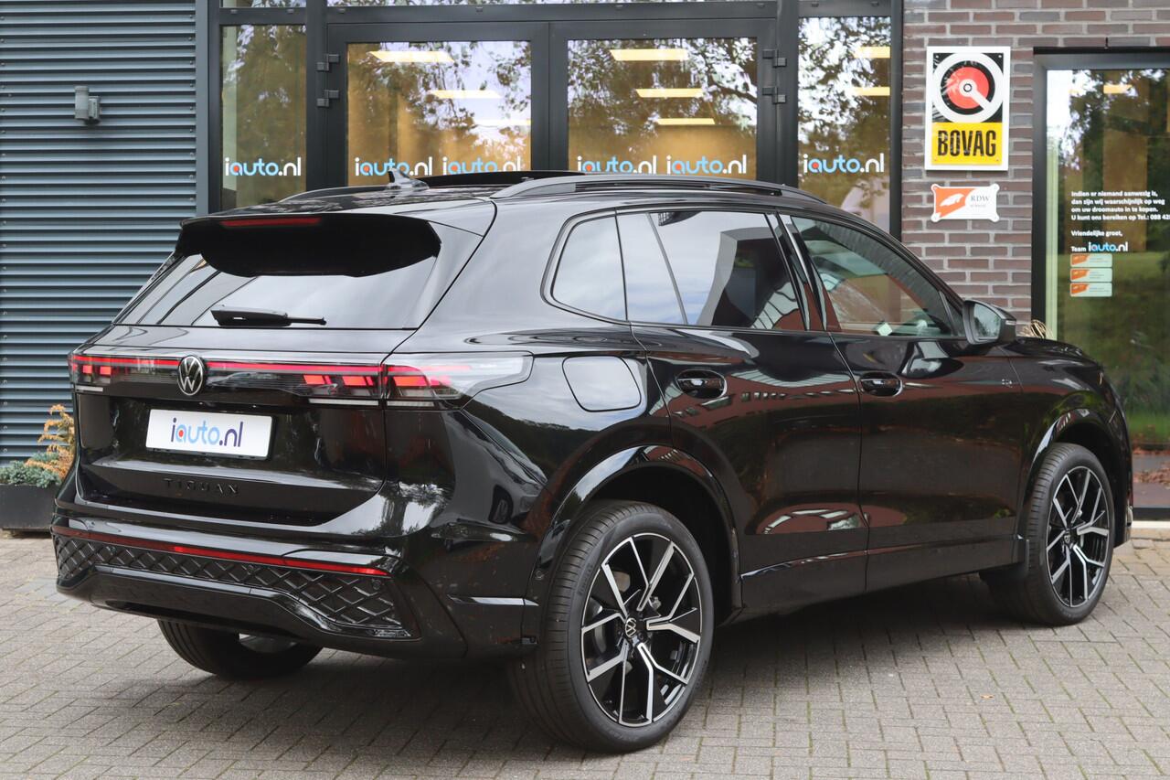 Volkswagen TIGUAN 1.5 eHybrid 272pk R-Line Edition Black Style Pano/IQ.Light/Camera/Keyless/ACC/DCC/ErgoActive/Dodehoek/20"/Trekhaak wegkl.