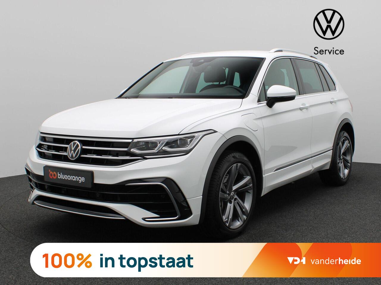 Volkswagen TIGUAN 1.4 TSI eHybrid R-Line Business+ 245PK DSG Trekhaak, Achteruitrijcamera, Keyless, Stoelverwarming, Navi, Clima, Elektr. Achterklep, 19" LM Velgen, Adaptieve Cruise Control