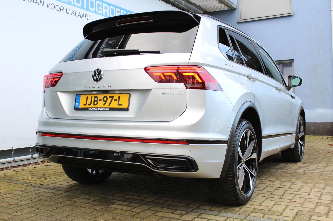 Volkswagen TIGUAN 1.4 TSI eHybrid R-Line Business 245 pk | Incl. 12 maanden Garantie | Panorama dak | Stoel/stuurverwarming | 360* Camera | Elektrisch verstelbare stoelen met memory | Achterbank verwarmd | Keyless enry/start | Adaptieve cruise | Lane assist | IQ.Lights | D