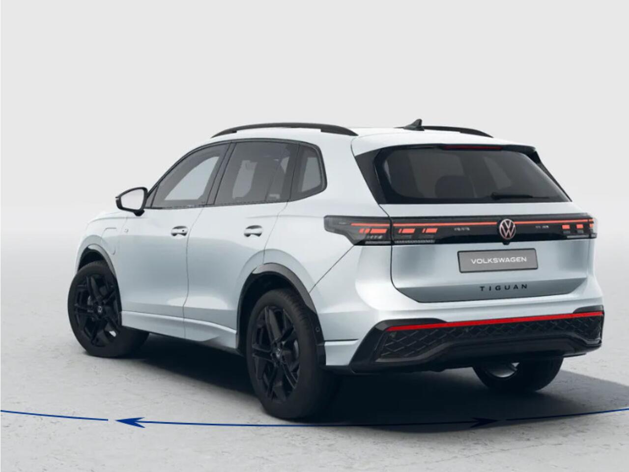 Volkswagen TIGUAN R-Line Edition 1.5 eHybrid 204 pk 6 versn. DSG · Black Style Pakket · Comfort Pakket · Trekhaak inklapbaar, met elektrische ontgrendeling, incl. aanhangermanoeuvreerhulp Trailer Assist ·