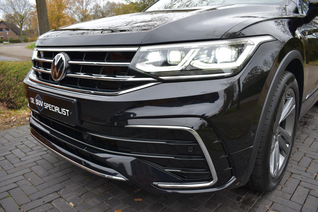 Volkswagen TIGUAN 1.5 TSI R-Line '21 LEER, PANO, TREKH, ACC, NIEUWSTAAT!
