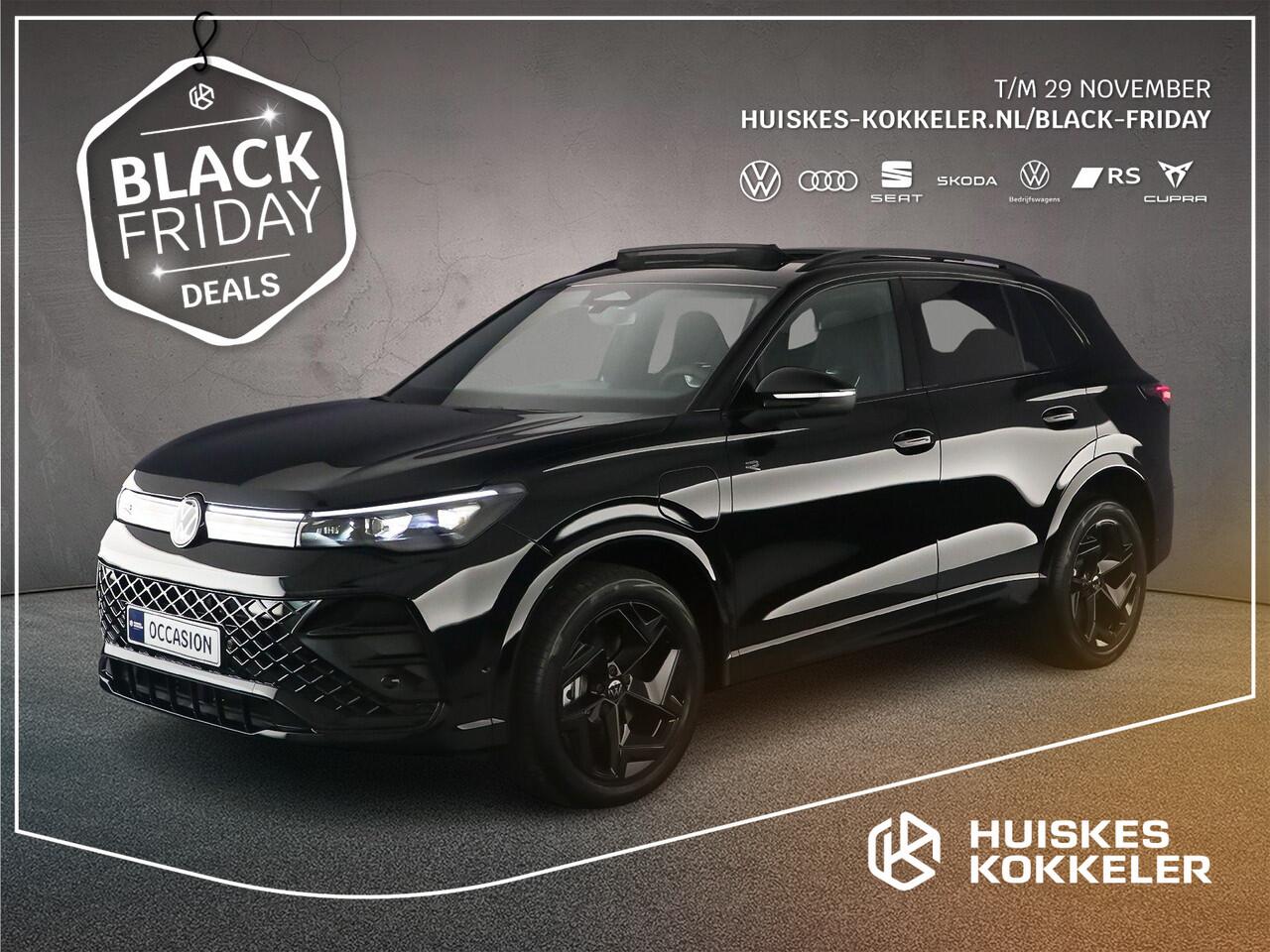 Volkswagen TIGUAN R-Line Edition 1.5 TSI eHybrid 272pk DSG Automaat Trekhaak, Panoramadak, Adaptive cruise control, Black Style, Achteruitrijcamera, Elektrische achterklep