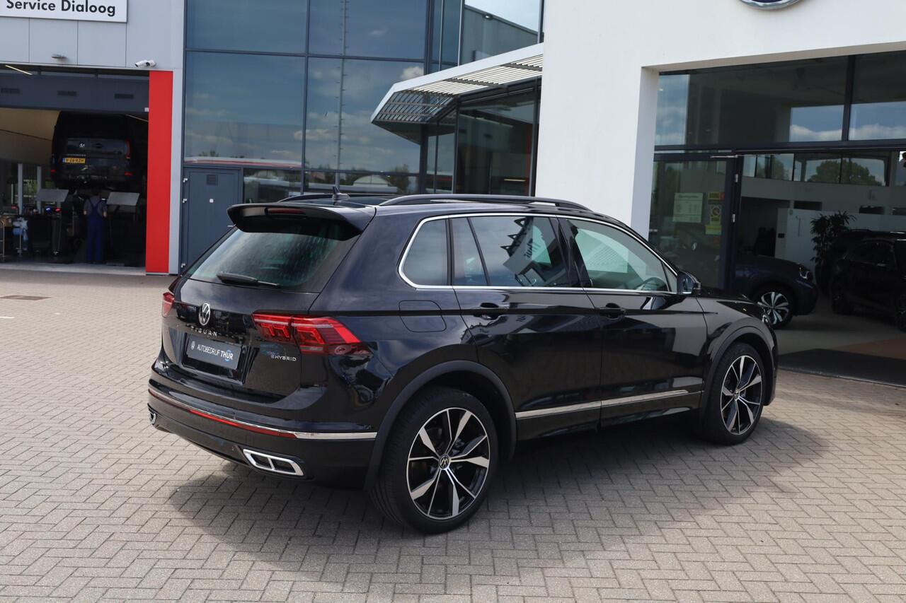 Volkswagen TIGUAN 1.4 TSI eHybrid R-Line Business+ 245PK / 180kW DSG, 20" 'Misano' LMV, achteruitrijcamera (rear view), LED Matrix (IQ.Lights), dodehoekdetectie (side assist), adaptief onderstel (dcc), elektrisch verstel-, verwarm- en inklapbare buitenspiegels (spiegel pak
