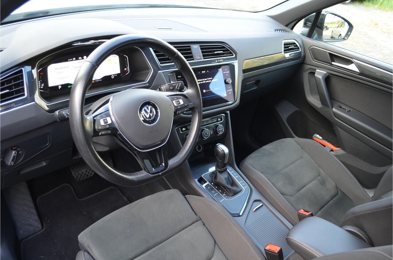 Volkswagen TIGUAN 1.5 TSI ACT Highline Business R-line Pano | Parelmoer wit | Virtual cockpit | Carplay | 20'' LMV zwart | LED koplampen | Stoelverwarming | Alcantara