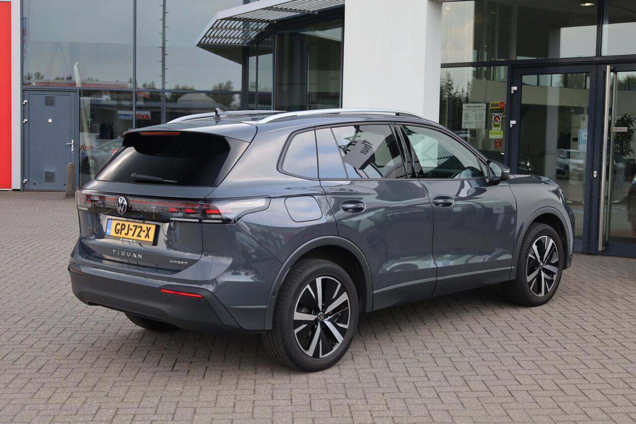 Volkswagen TIGUAN 1.5 eHybrid Life Edition wegklapbare trekhaak 19" lmv Design pakket met LED matrix stoel en stuurwielverwarming NL auto 48 mnd 100.000km garantie door ons nieuw geleverd