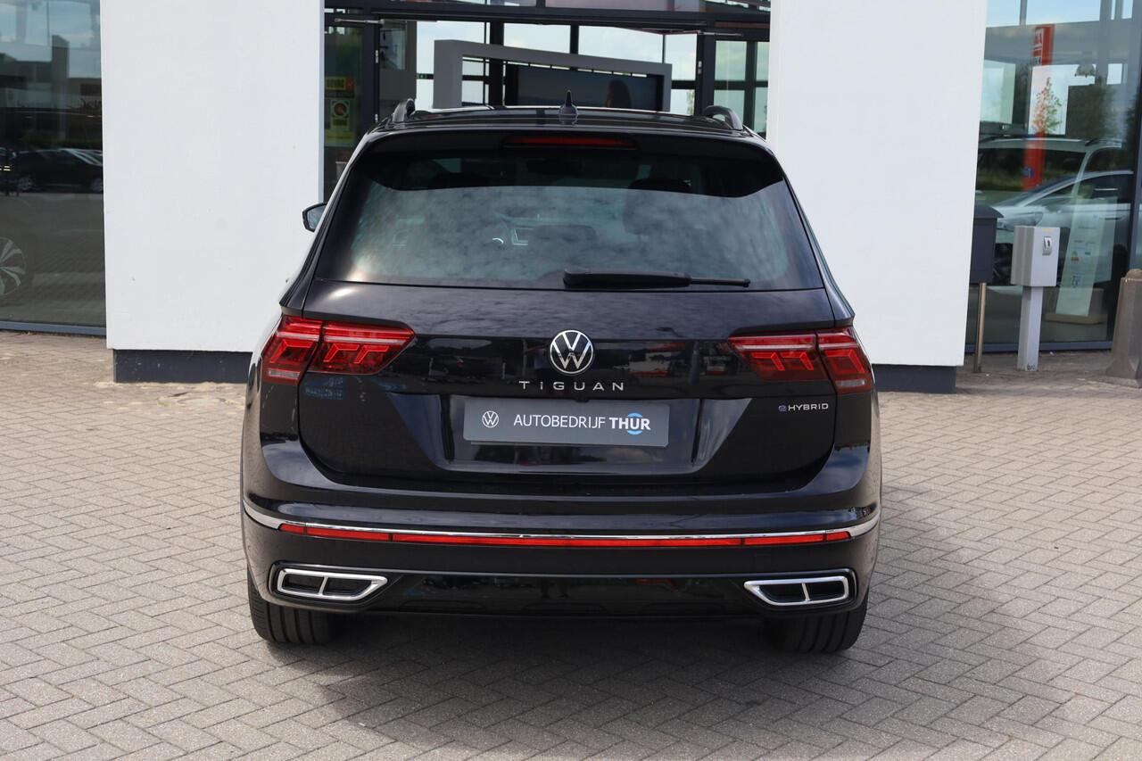Volkswagen TIGUAN 1.4 TSI eHybrid R-Line Business+ 245PK / 180kW DSG, 20" 'Misano' LMV, achteruitrijcamera (rear view), LED Matrix (IQ.Lights), dodehoekdetectie (side assist), adaptief onderstel (dcc), elektrisch verstel-, verwarm- en inklapbare buitenspiegels (spiegel pak