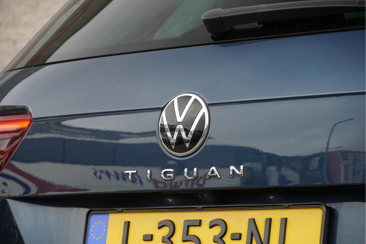 Volkswagen TIGUAN 1.5 TSI 150PK! Automaat Life Business BJ2021 Lmv 17" | Led V+A | Pdc | Navi | Keyless entry | Elek. trekhaak | Elek. achterklep | App-Connect | Virtual cockpit | Climate control | Cruise control | Extra getint glas