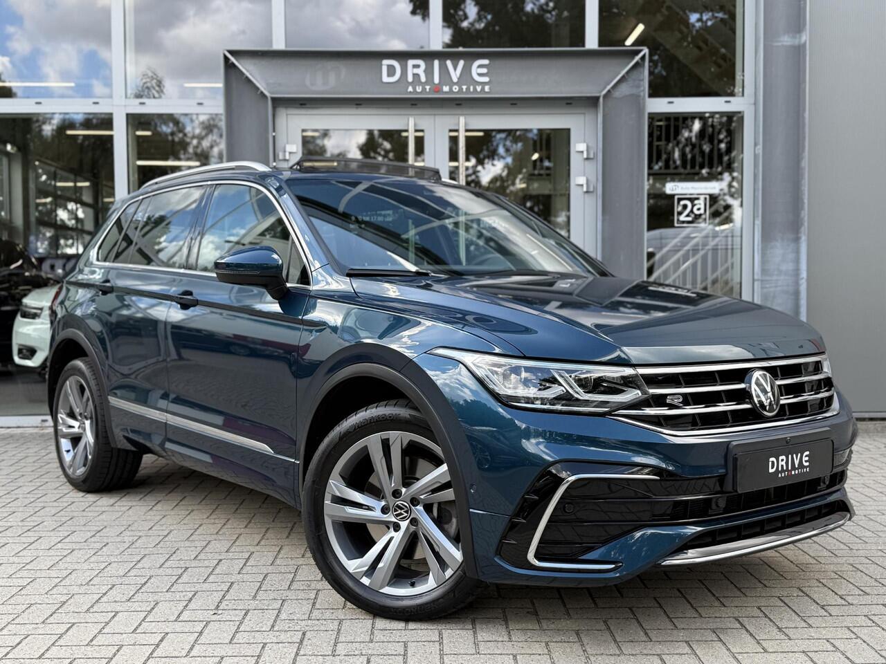 Volkswagen TIGUAN 1.4 TSI eHybrid R-Line Business+ SOH94%|Pano|Leer|Memory|360Cam|Trekhaak|Winter/Zomer banden