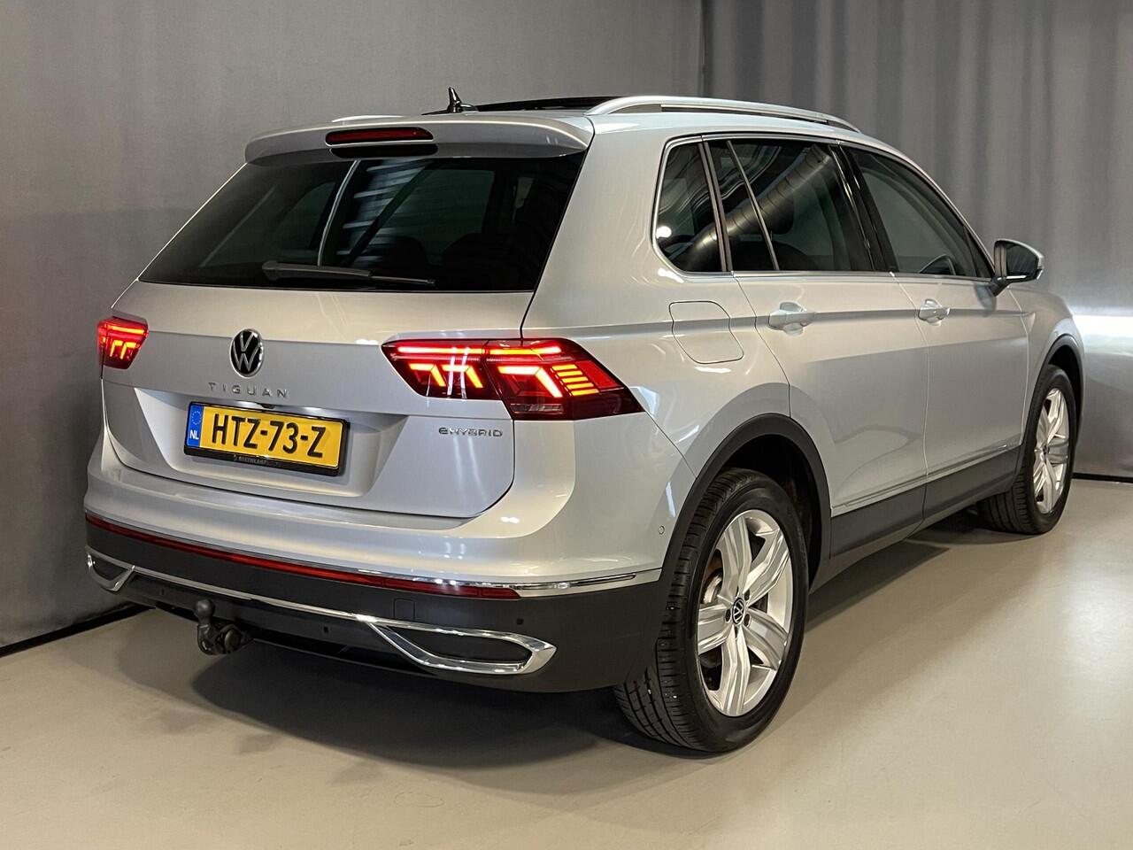 Volkswagen TIGUAN 1.4 TSI eHybrid Elegance 19"/Panoramadak/Trekhaak/IQ Lights/Dodehoek/Camera/Adaptieve cruise/Elektrische klep/Stoel + stuurverwarming