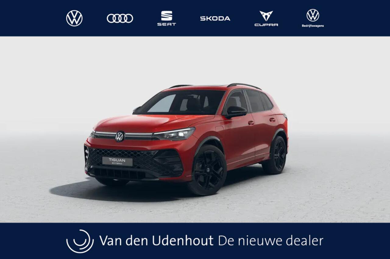 Volkswagen TIGUAN 1.5 eHybrid 204 6DSG R-Line Edition Automaat | Black Style Pakket | Bekleding, leder 'Vienna' incl. stoelventilatie en elektrische bestuurderstoel