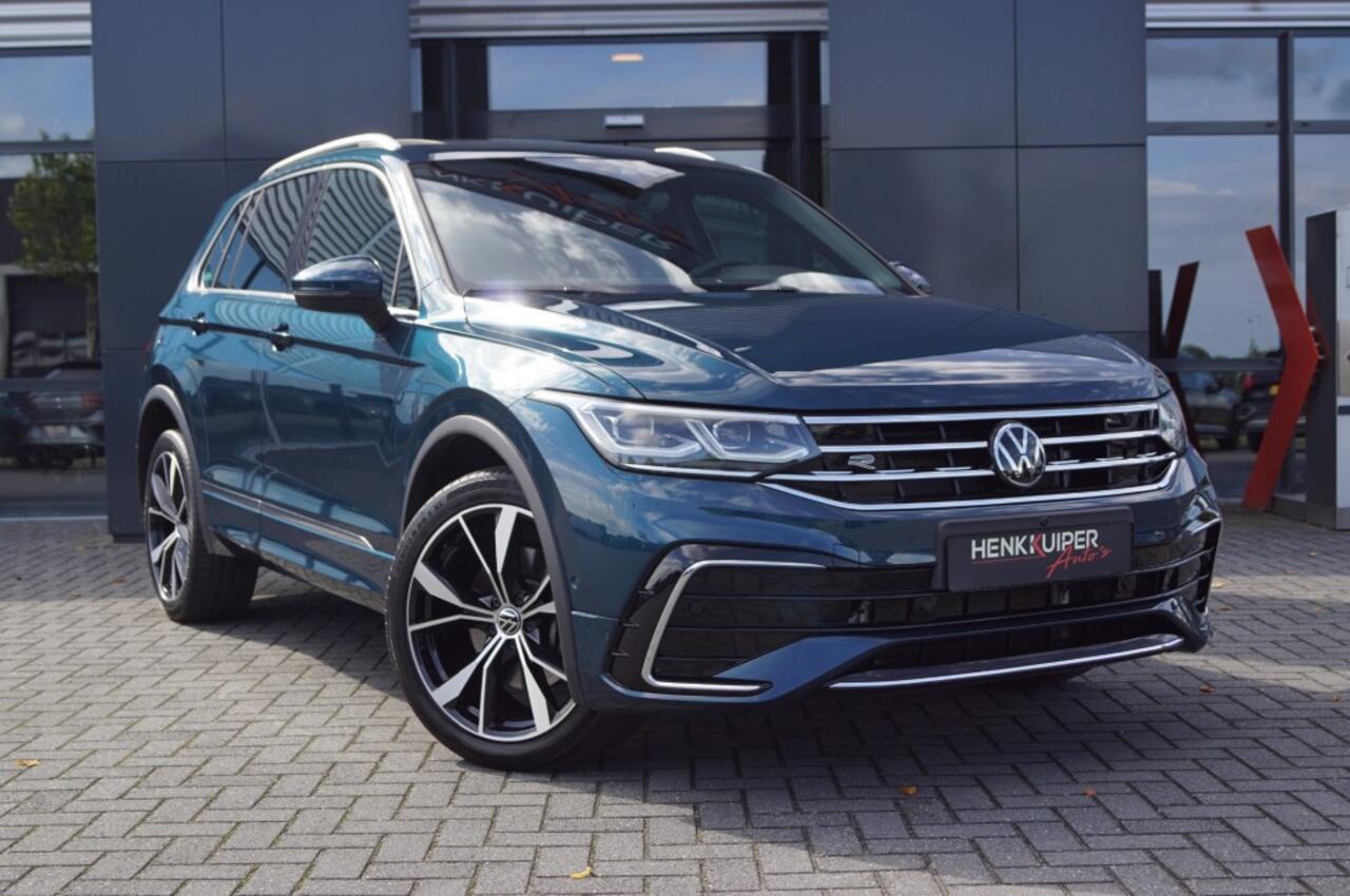 Volkswagen TIGUAN 1.4 e-Hybrid R-Line 245pk/ Panodak /leer/Trekhaak /DCC / ACC /Navi Pro /360gr. Camera / AppConnect