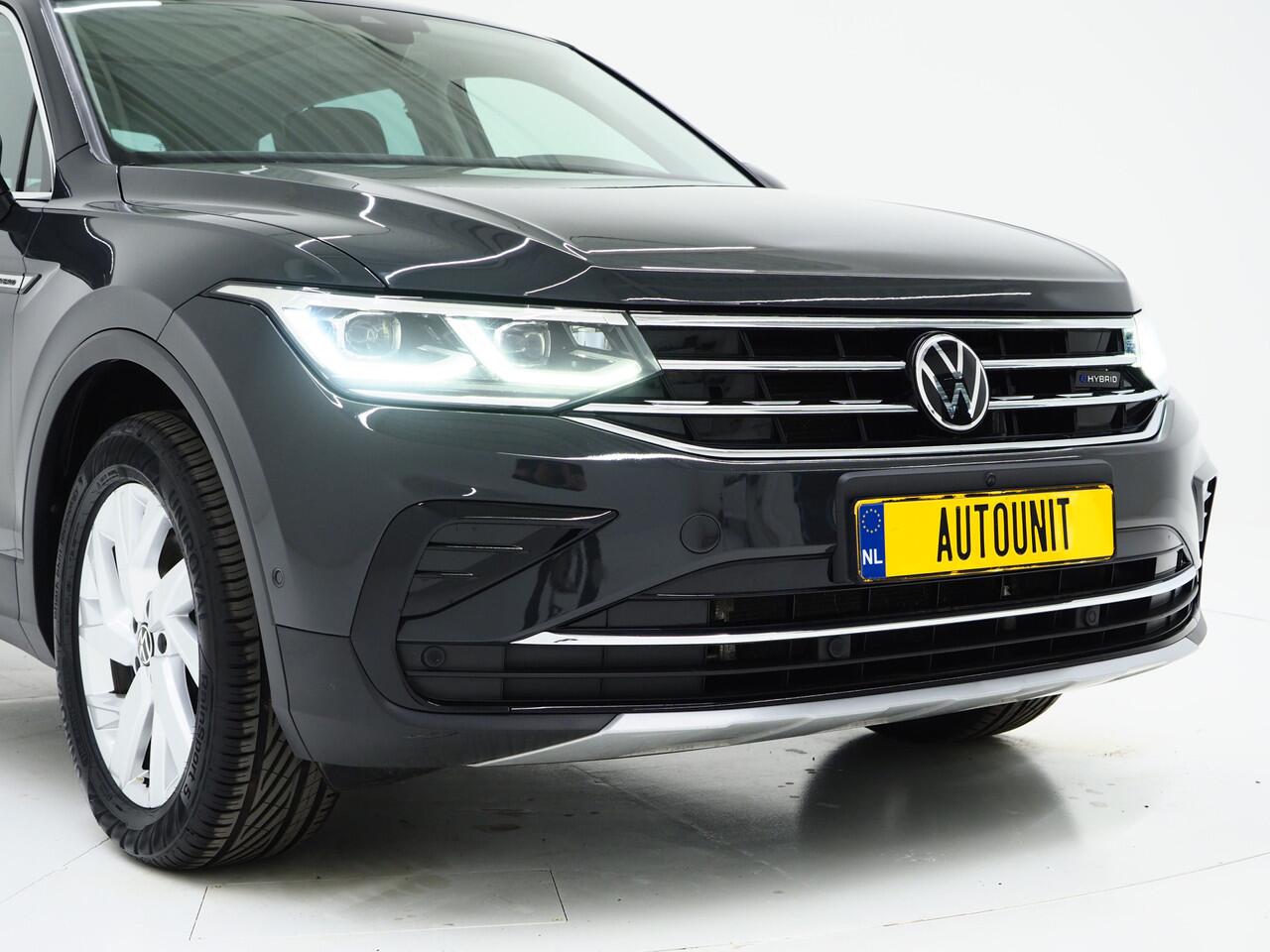 Volkswagen TIGUAN 1.4 TSI eHybrid Elegance Exclusive | Panoramadak | Trekhaak | Leder | 360 | Adaptive Cruise | Keyless | Carplay