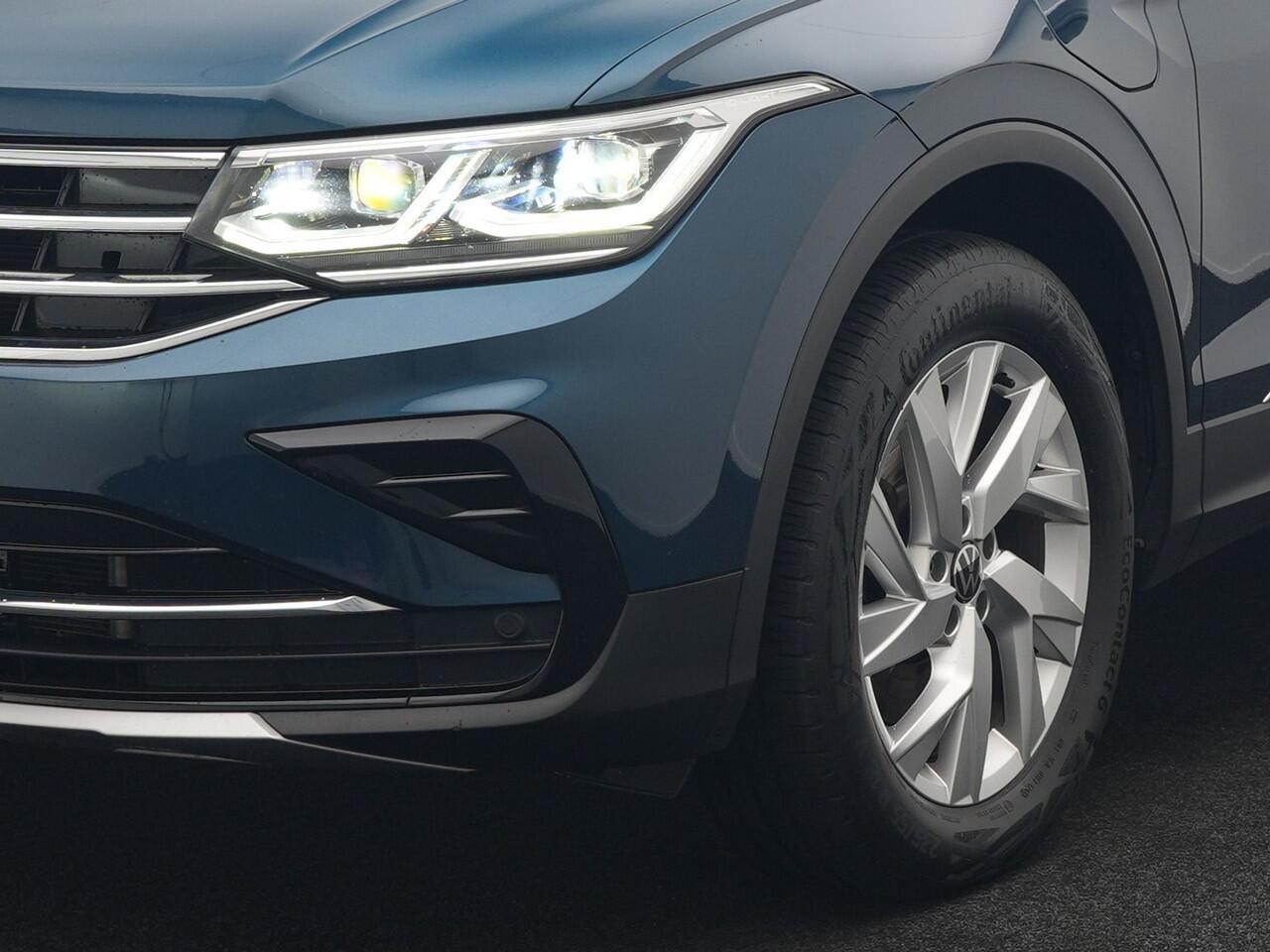 Volkswagen TIGUAN 1.4 TSI eHybrid Elegance Plug In Hybrid 245pk PHEV | Panodak | IQ Light | Adaptive Cruise | Alcantara Sportstoelen Verwarmd | Apple Carplay | Sfeerverlichting | Stuur Verwarmd | Navigatie | Virtual | DAB |