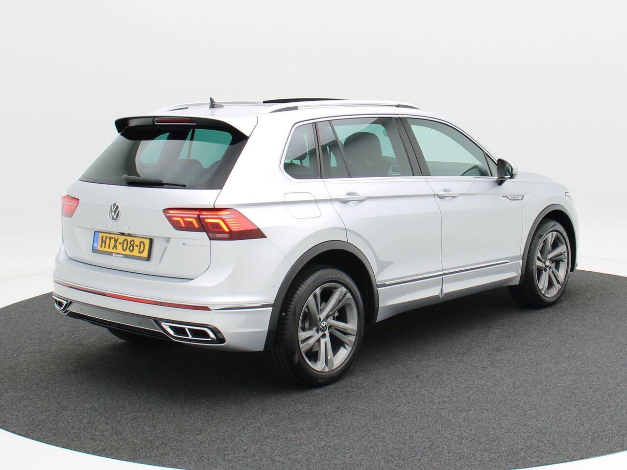 Volkswagen TIGUAN 1.4 TSi 245 Pk Automaat eHybrid R-Line Business+ | Adaptive Cruise | 360° Camera | Panorama Dak | Carplay | Full LED | Stoel en Stuur Verwarming | Digitaal Dashboard | 19 Inch | 18.051 Km!!