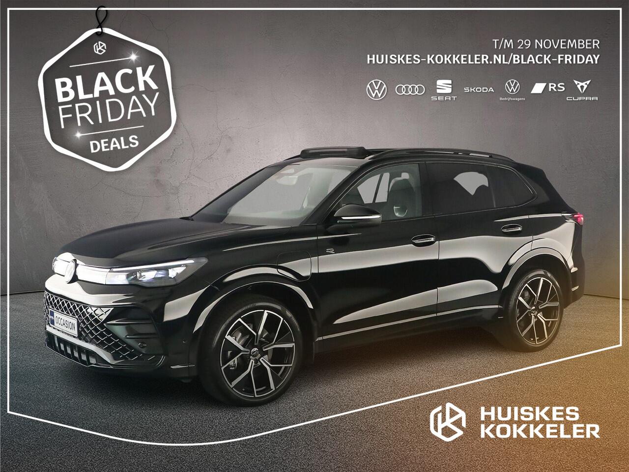 Volkswagen TIGUAN R-Line Edition 1.5 TSI eHybrid 272pk DSG Automaat Black Style, Trekhaak, Panoramadak, Adaptive cruise control, Achteruitrijcamera, Elektrische achterklep