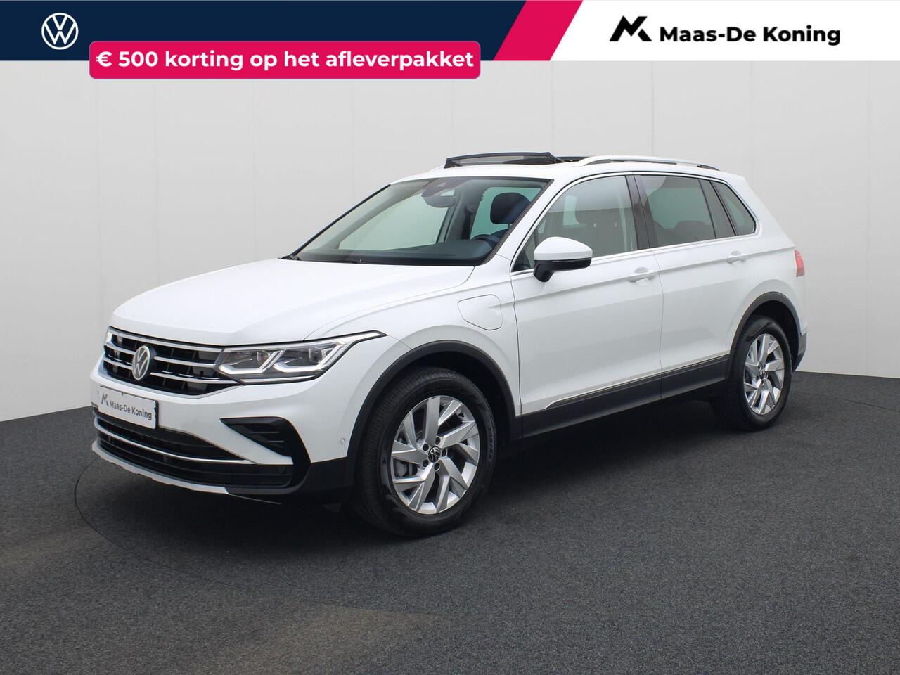 Volkswagen TIGUAN 1.4TSIeHybrid 180kW/245PK Elegance DSG · Panoramadak · Apple/Android · Camera + Parkeersensoren · Garantie tot juli 2028 of 100000km.