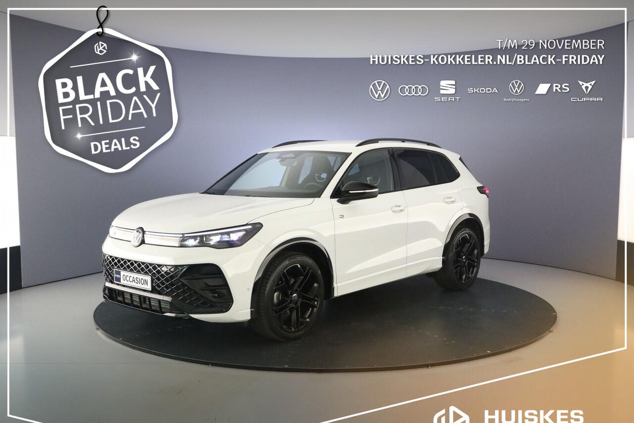 Volkswagen TIGUAN R-Line Edition 1.5 eTSI 150pk DSG Automaat Black style, Adaptive cruise control, Elektrische achterklep, Achteruitrijcamera, LED koplampen, Stuurwiel verwarmd