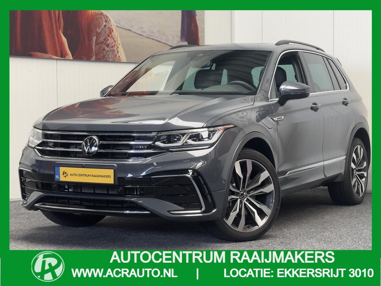 Volkswagen TIGUAN 1.5 E HYBRID R-LINE VOL OPTIES !! NIEUWSTAAT !!! PANORAMADAK 360 CAMERA NAVIGATIE ADAPTIVE CRUISE CONTROL CLIMATE CONTROL APPLE CARPLAY/ANDROID RIJSTROOKSENSOREN DODEHOEKSENSOREN PDC ZEER MOOI !! 3010