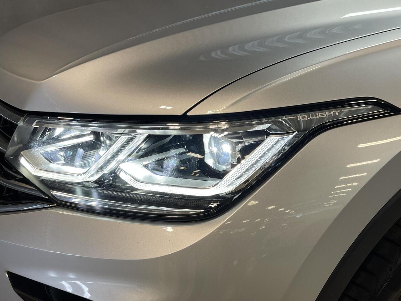 Volkswagen TIGUAN 1.4 TSI eHybrid Elegance 19"/Panoramadak/Trekhaak/IQ Lights/Dodehoek/Camera/Adaptieve cruise/Elektrische klep/Stoel + stuurverwarming