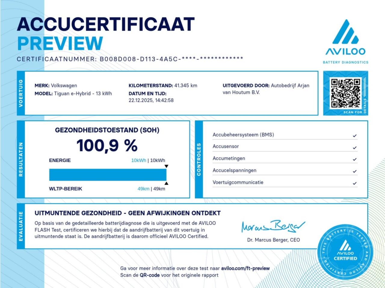 Volkswagen TIGUAN 1.4 TSI eHybrid R-Line ACC, Achteruitrijcamera
