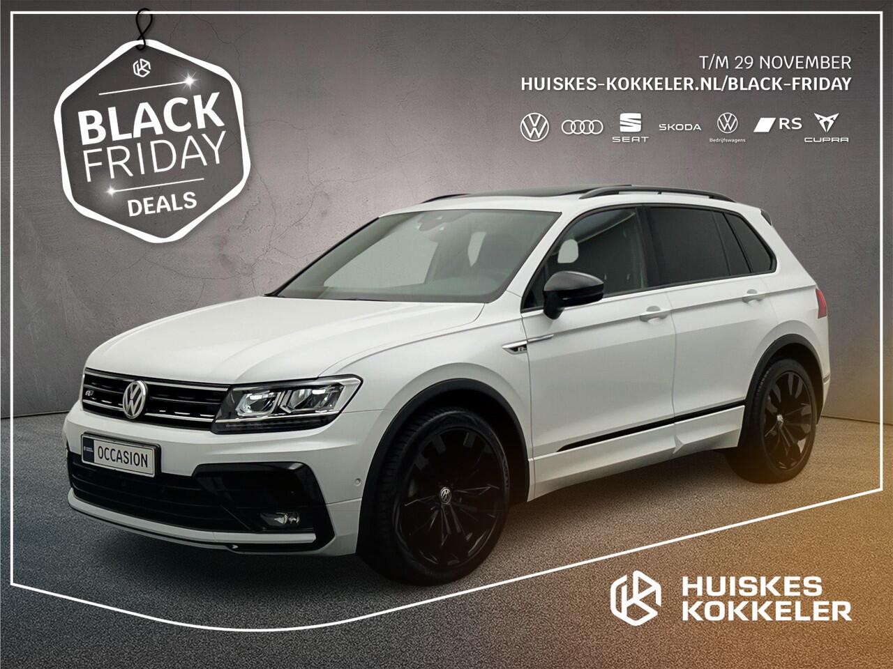 Volkswagen TIGUAN Highline Business R 1.5 TSI 150pk DSG Automaat Trekhaak, Black Style, Panoramadak, Elektrische achterklep, Navigatie, Stoelverwarming, LED koplampen